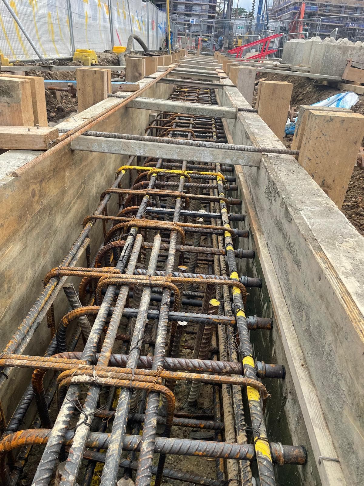 Chobham basement construction, site photograph 3