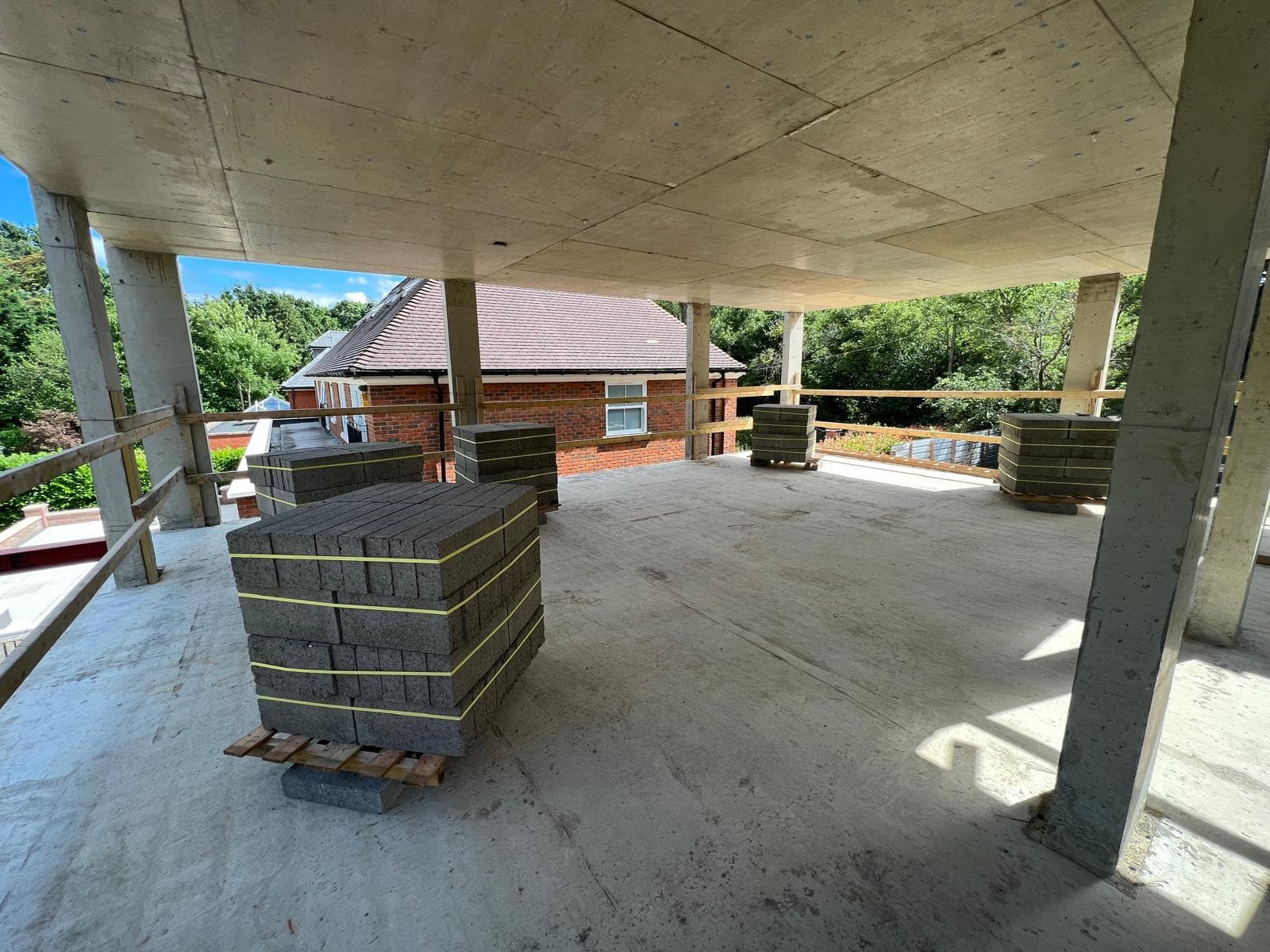 Chobham basement construction, site photograph 5