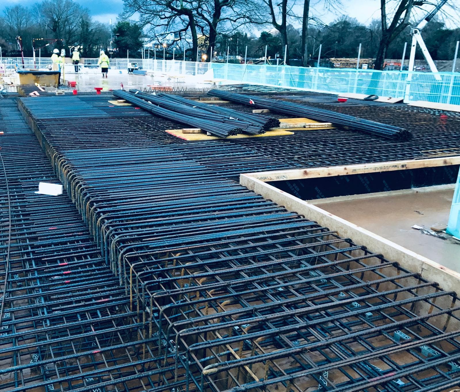 Walton on Thames basement construction, site photograph 5