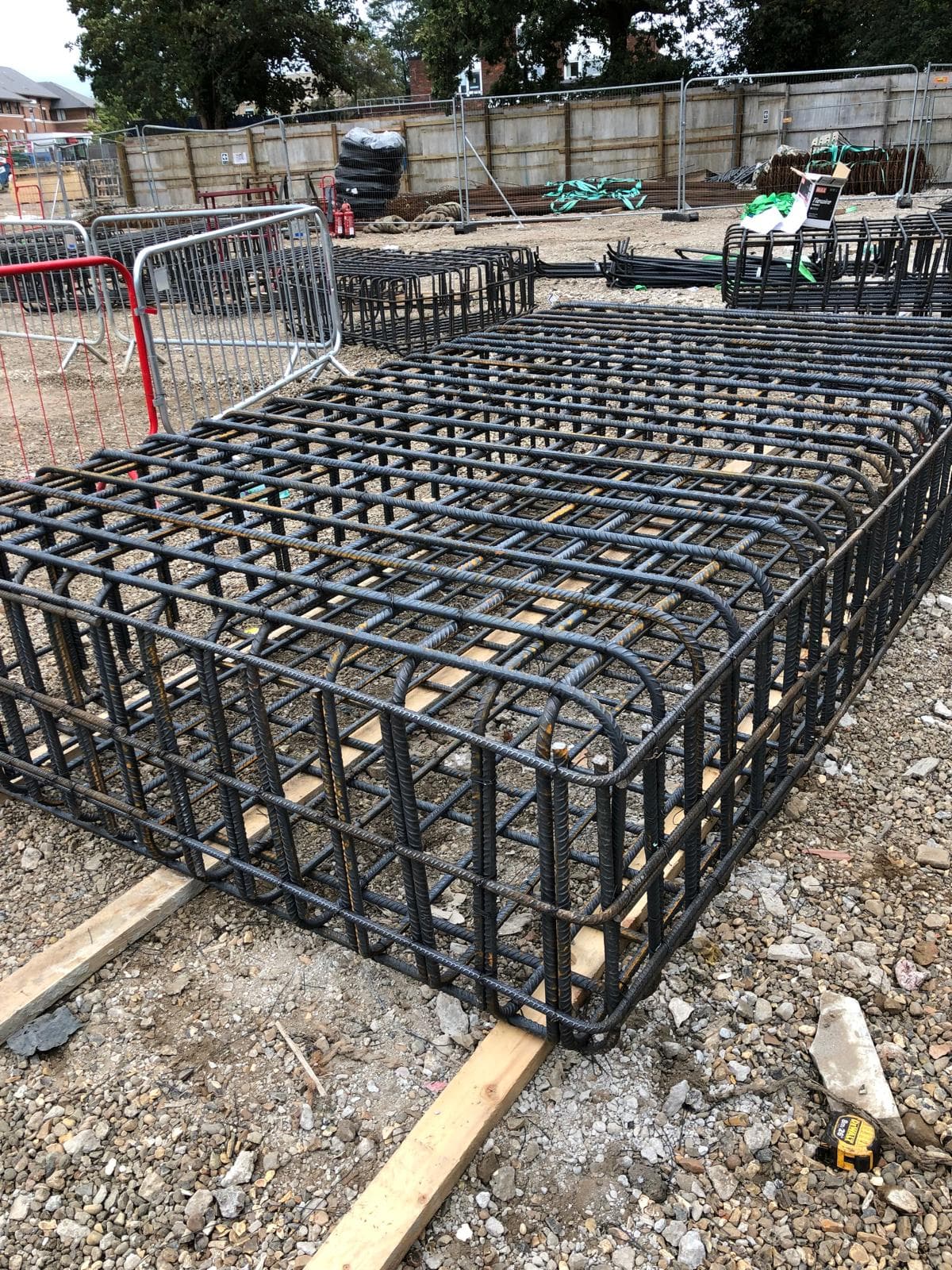 Walton on Thames basement construction, site photograph 9