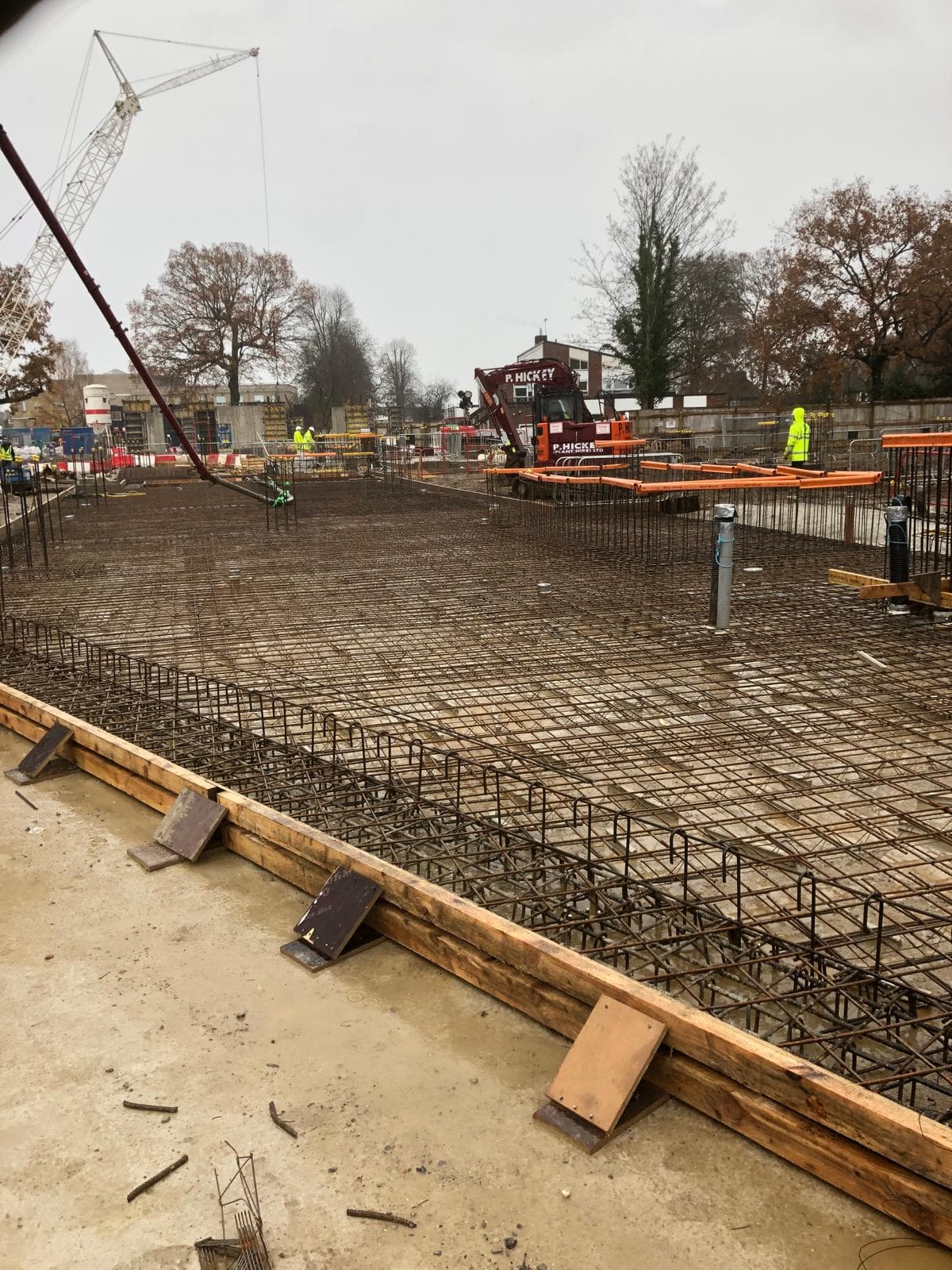 Walton on Thames basement construction, site photograph 20